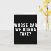 Wiens auto gaan we de stad in rijden, vriend Ro Kaart (Gele Bloem)