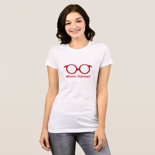 Wiens bril? t-shirt (Voorkant volledig)