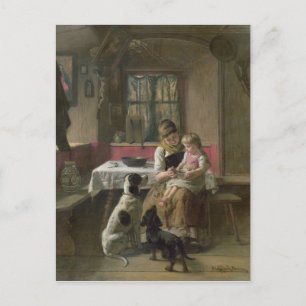 Wiens diner is het? briefkaart