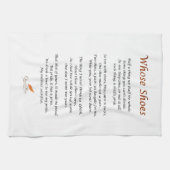 Wiens gedicht op keukenhanddoeken (Horizontaal)