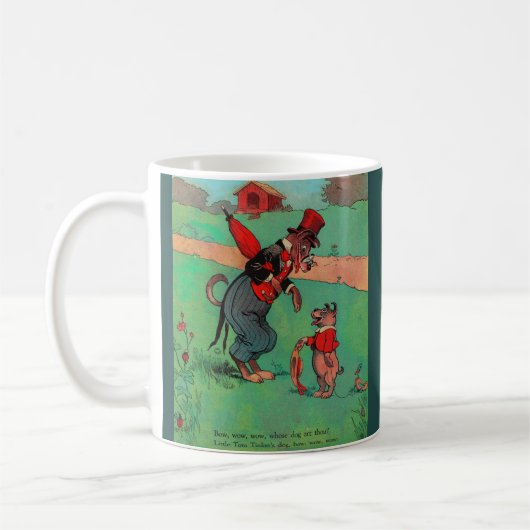 wiens hondenkunst gij? koffiemok (Links)