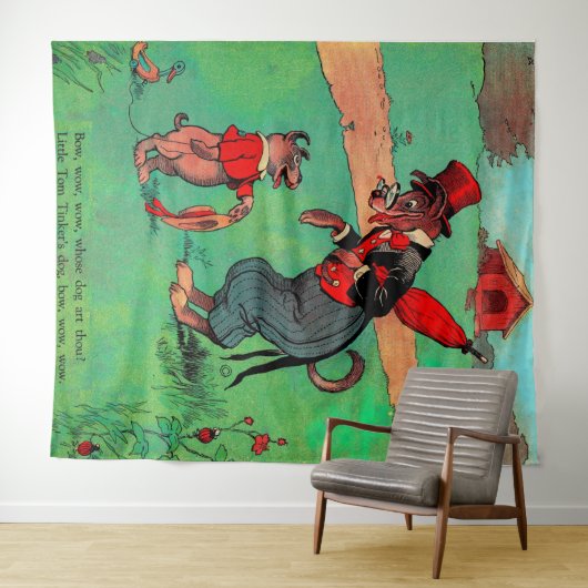 wiens hondenkunst gij? wandkleed (In Situ (horizontaal))