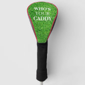 Wiens Is Je Caddy Golf Liefhebber Thema Feest Chau Golfheadcover (Voorkant)