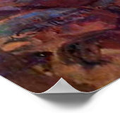 Wiens Man tegen Grizzly Charles Marion Russell Poster (Hoek)