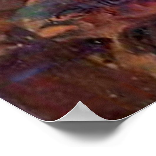 Wiens Man tegen Grizzly Charles Marion Russell Poster (Hoek)