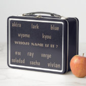 WIENS NAAM IS HET ? door METROPOLIM / ZWART (In situ)