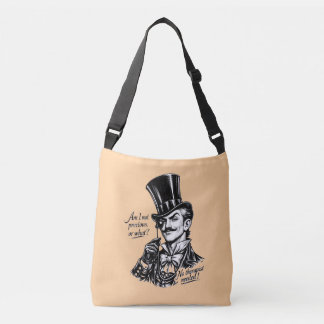 Wiens schat?! Wittige Lord karikatuur Crossbody Tas