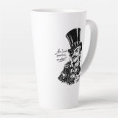 Wiens schat?! Wittige Lord karikatuur Latte Mok (Rechterhoek)