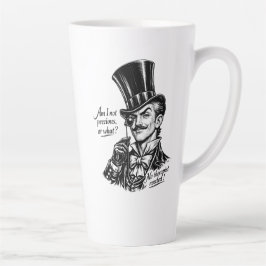 Wiens schat?! Wittige Lord karikatuur Latte Mok