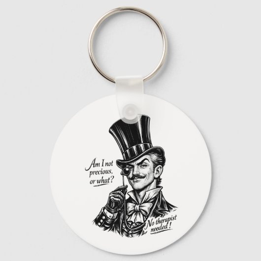Wiens schat?! Wittige Lord karikatuur Sleutelhanger (Voorkant)
