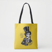Wiens schat?! Wittige Lord karikatuur Tote Bag (Voorkant)