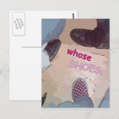 Wiens schoenen briefkaart (Voorkant / Achterkant)