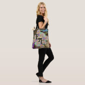 Wierd Lizard Monogram Intials Bag Tote Bag (Op model)