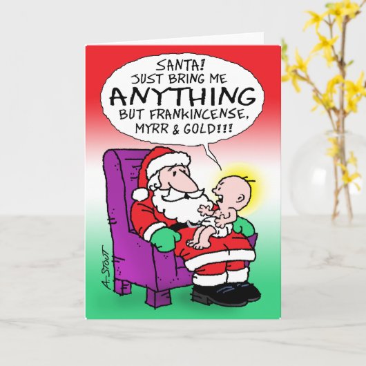 Wierook, Mirre & Goud! - Kaart (Gele Bloem)