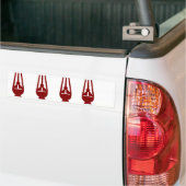 Wierookbeker bumpersticker (Op Truck)