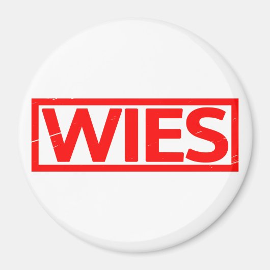 Wies Stamp Magneet (Voorkant)