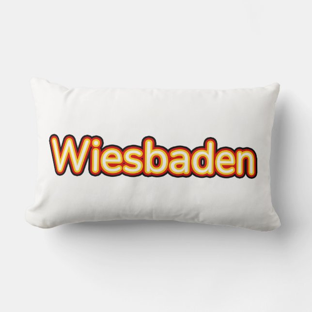 Wiesbaden Duitsland Duitsland Kussen (Voorkant)