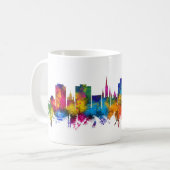 Wiesbaden Duitsland Skyline Koffiemok (Voorkant links)