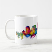Wiesbaden Duitsland Skyline Koffiemok (Links)