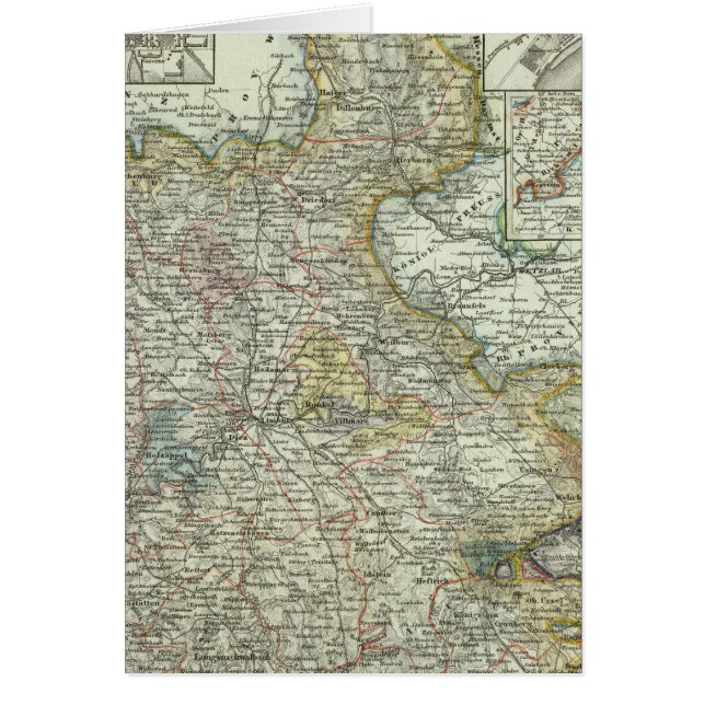 Wiesbaden en Frankfurt Duitsland (Voorkant)