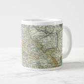 Wiesbaden en Frankfurt Duitsland Grote Koffiekop (Voorkant rechts)