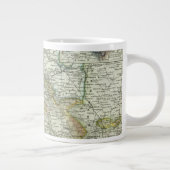 Wiesbaden en Frankfurt Duitsland Grote Koffiekop (Rechts)