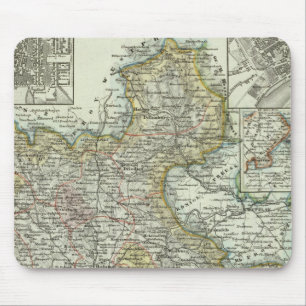 Wiesbaden en Frankfurt Duitsland Muismat
