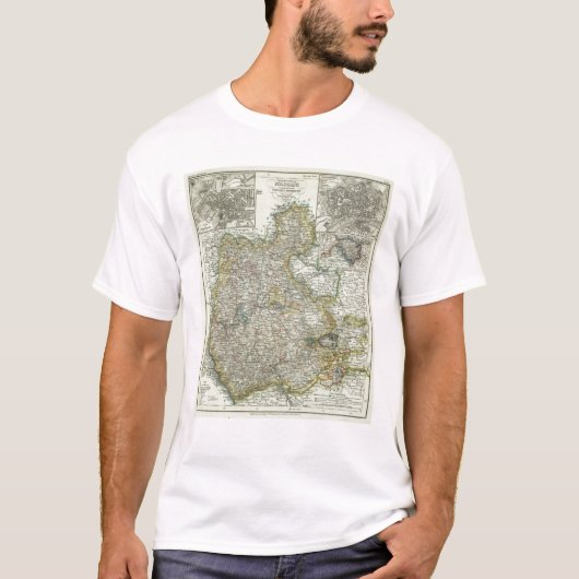 Wiesbaden en Frankfurt Duitsland T-shirt (Voorkant)