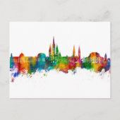 Wiesbaden Germany Skyline Briefkaart (Voorkant)