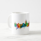 Wiesbaden Germany Skyline Koffiemok (Voorkant links)
