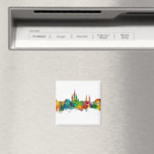 Wiesbaden Germany Skyline Magneet (Insitu (Vaatwasser))