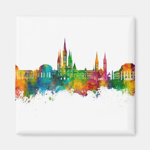 Wiesbaden Germany Skyline Magneet