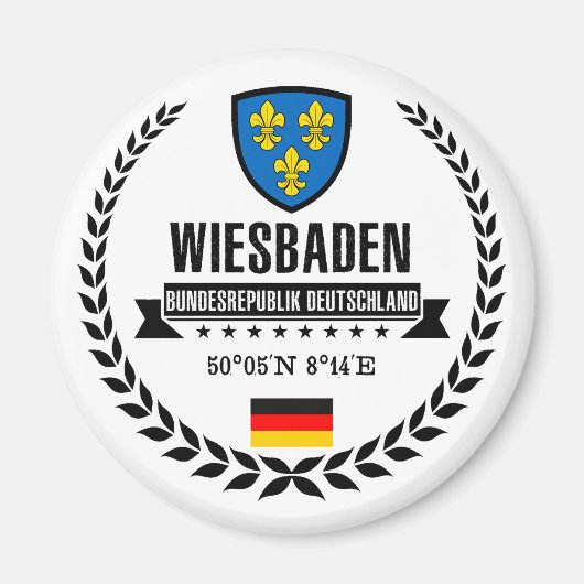 Wiesbaden Magneet (Voorkant)