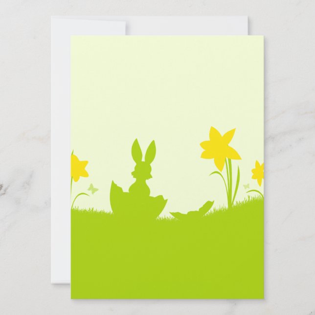 Wiese Osterhase Narzissen (Voorkant)