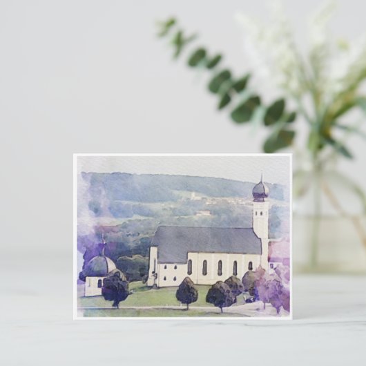 Wieskirche, Briefkaart Beieren (Staand voorkant)