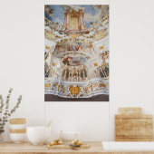 Wieskirche Church Interior Poster (Keuken)