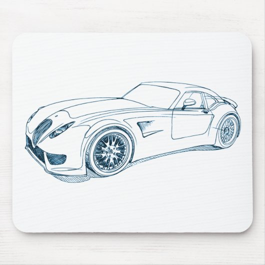 Wiesmann GT MF5 2008 Muismat (Voorkant)