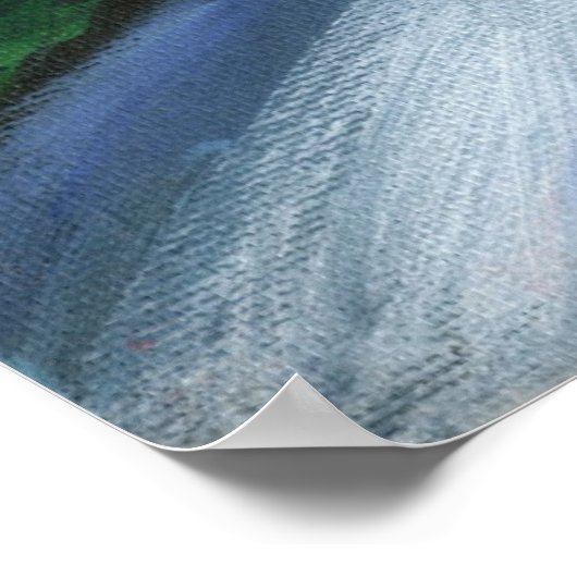 Wieszingende autorijd poster (Hoek)