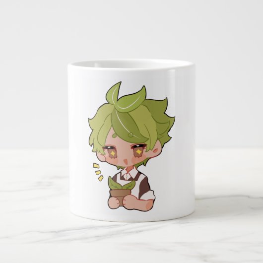 Wiet Cookie groen Grote Koffiekop (Voorkant)