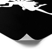 Wiet Fairy Fantasy Leaf Stoner Pot Smoker Poster (Hoek)