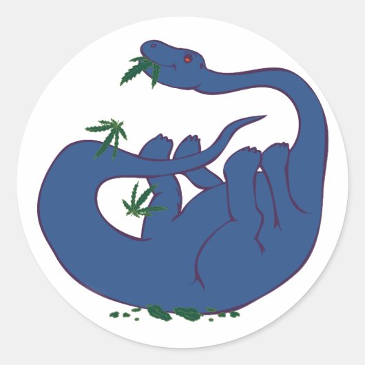 Wiet Historisch Ronde Sticker (Voorkant)