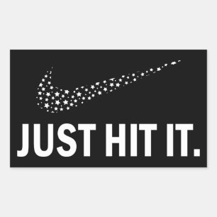 Wiet liefhebbers Sticker, gewoon raken Rechthoekige Sticker