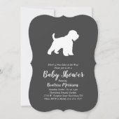 Wiet Terrier Dog Baby shower Geslacht Neutraal Kaart (Voorkant)