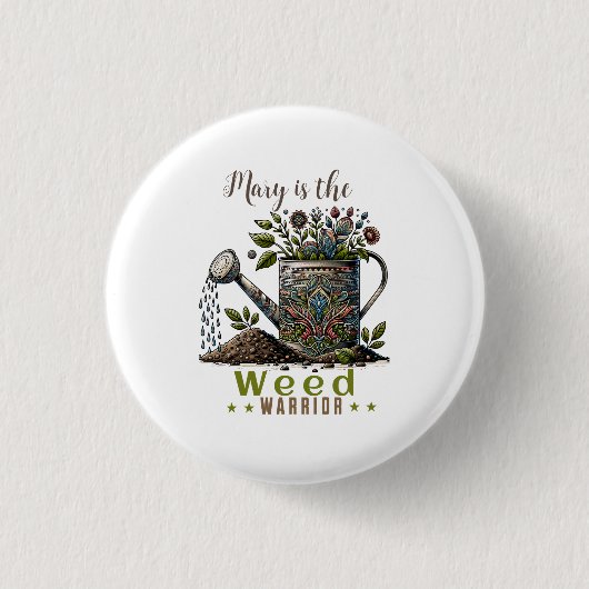 Wiet Warrior Button (Voorkant)