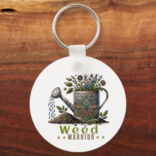 Wiet Warrior Sleutelhanger (Achterkant)