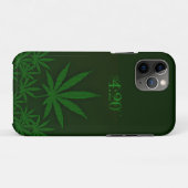 Wietblad Case-Mate iPhone Case (Achterkant (horizontaal))
