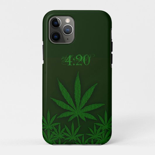 Wietblad Case-Mate iPhone Case (Achterkant)