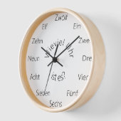 "Wieviel Uhres?" Duitse taal  (Hoek)