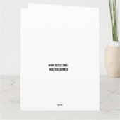 WIFE BIRTHDAY ROZEN ROMANTISCH WENSKAART KAART (Achterkant)