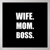 Wife Boss mama Poster (Voorkant)